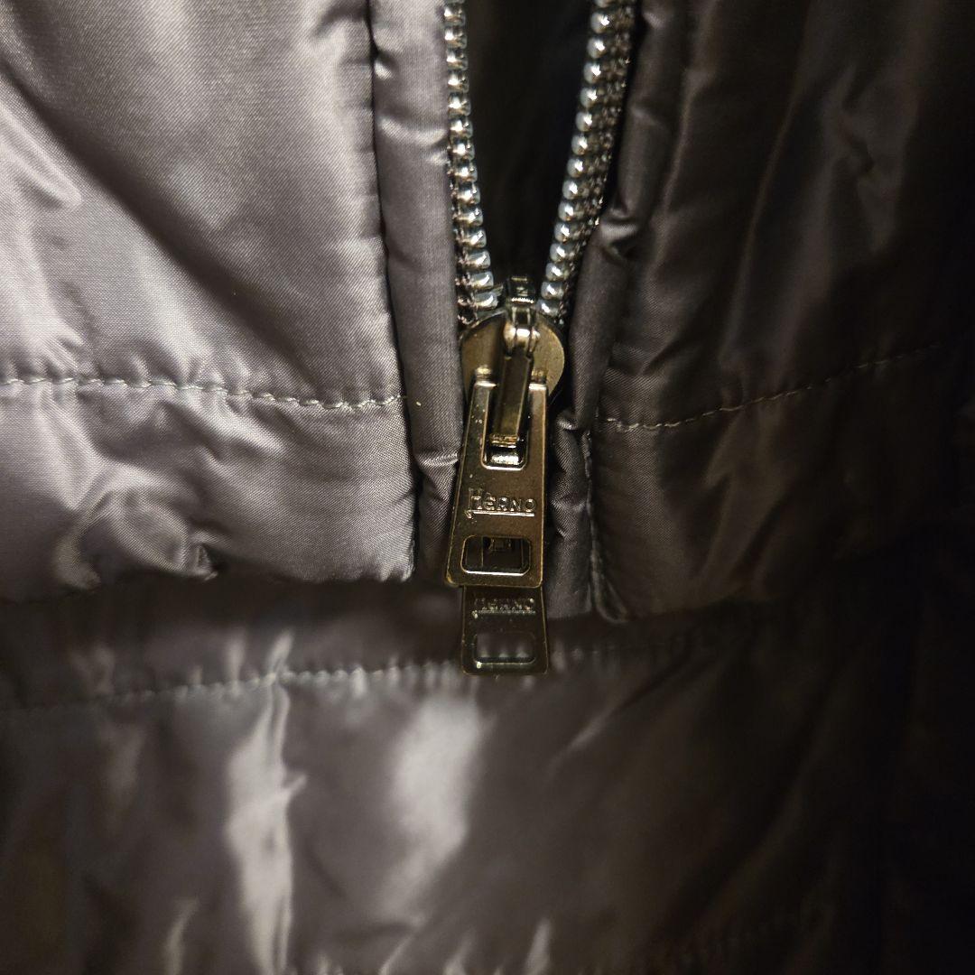 美品】HERNO チェスター/ステンカラーコート 48 グレージュ ライナー付