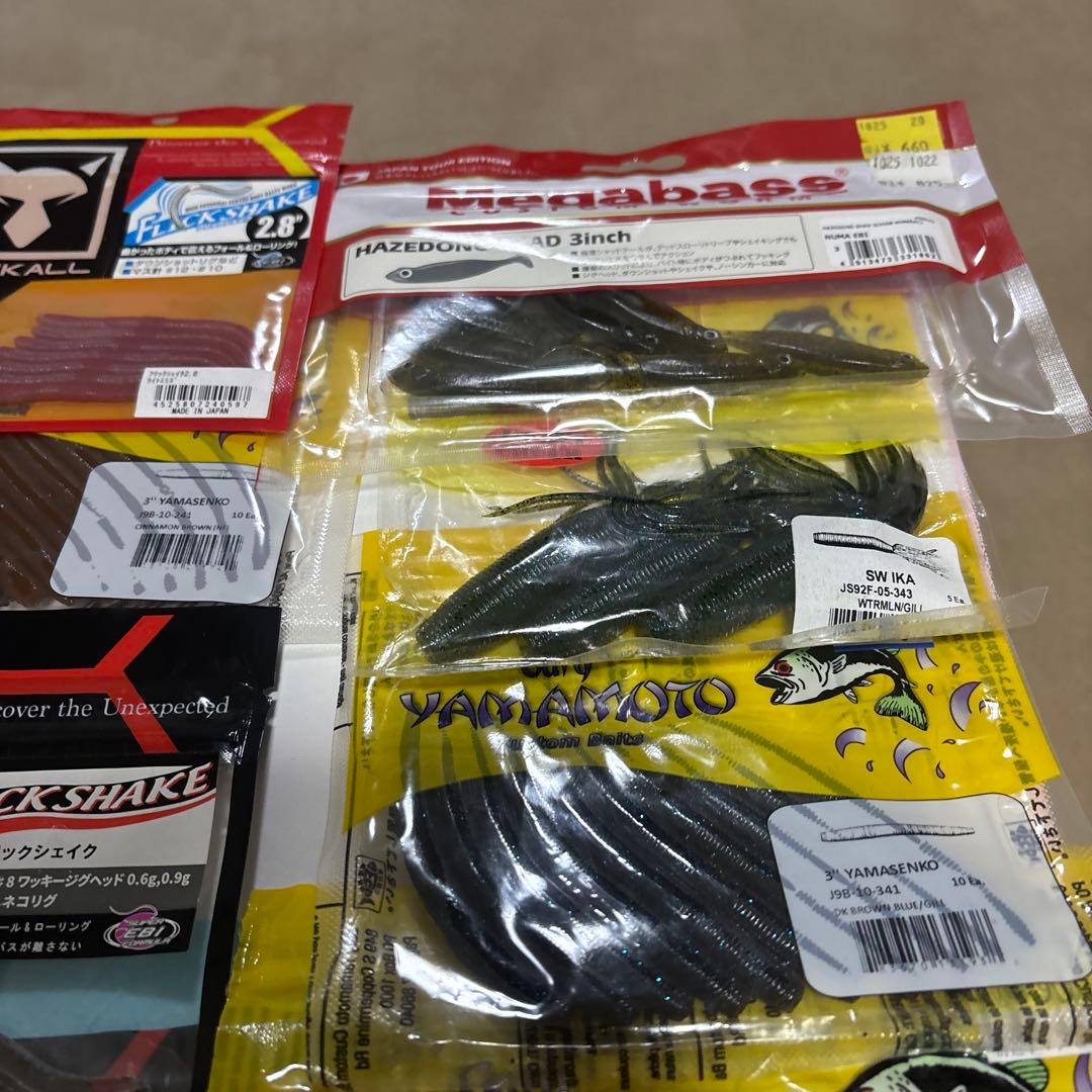 JACKALL YAMAMOTOその他ワームセット ワームセット（Gary Yamamoto