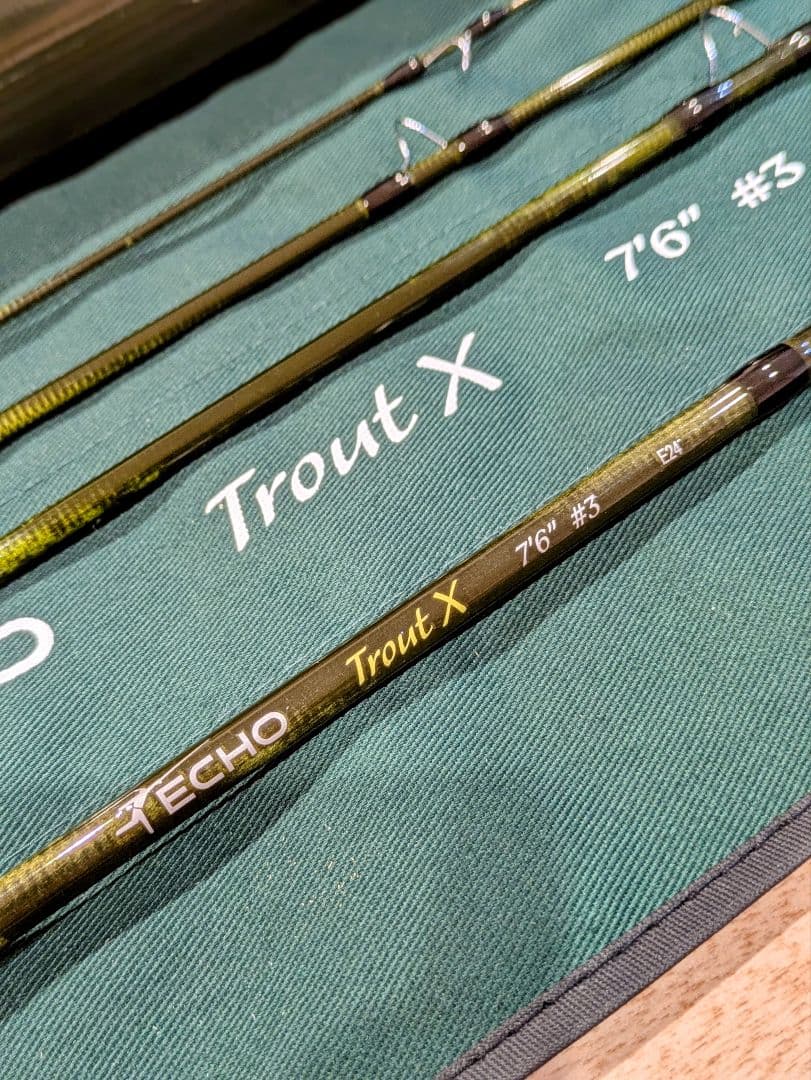 ECHO Trout X 7´6 #3 フライロッド