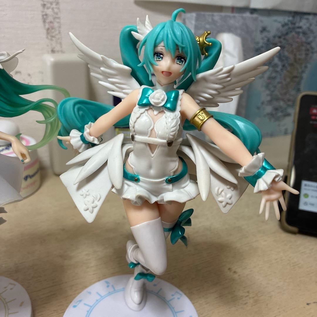 初音ミク 天使シリーズ全種 フィギュア 箱無し - メルカリ