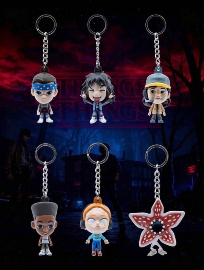 マックス StrangerThings ストレンジャーシングス キーホルダー - メルカリ