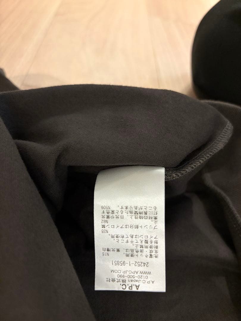 A.P.C. アーペーセー スウェット ロングスリーブ シャツ エディフィス