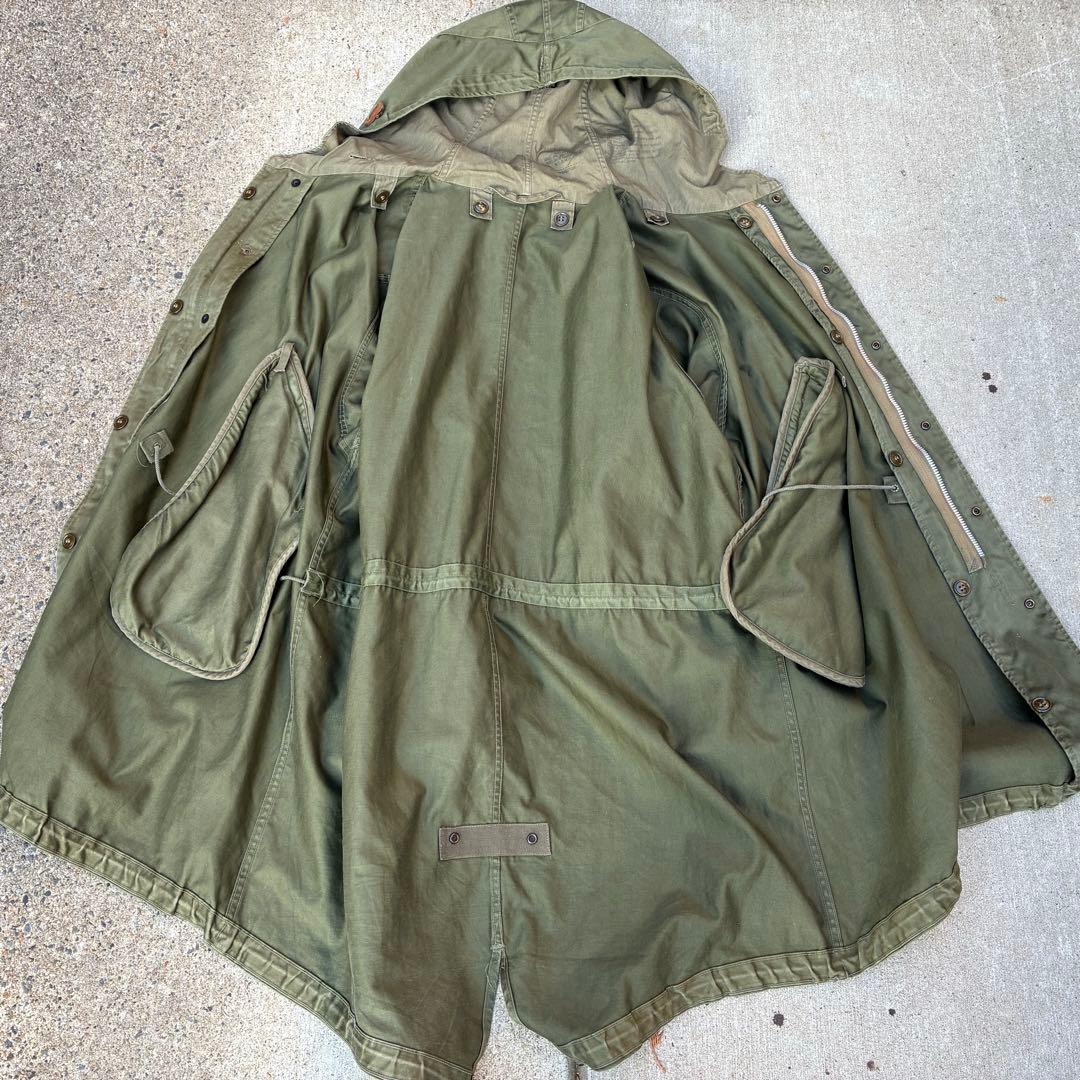 アメリカ軍 M51 フィッシュテール パーカ コットンサテン 1951年 M