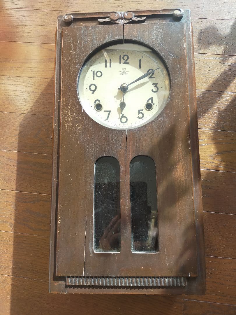 柱時計 アンティーク TRADE MARK