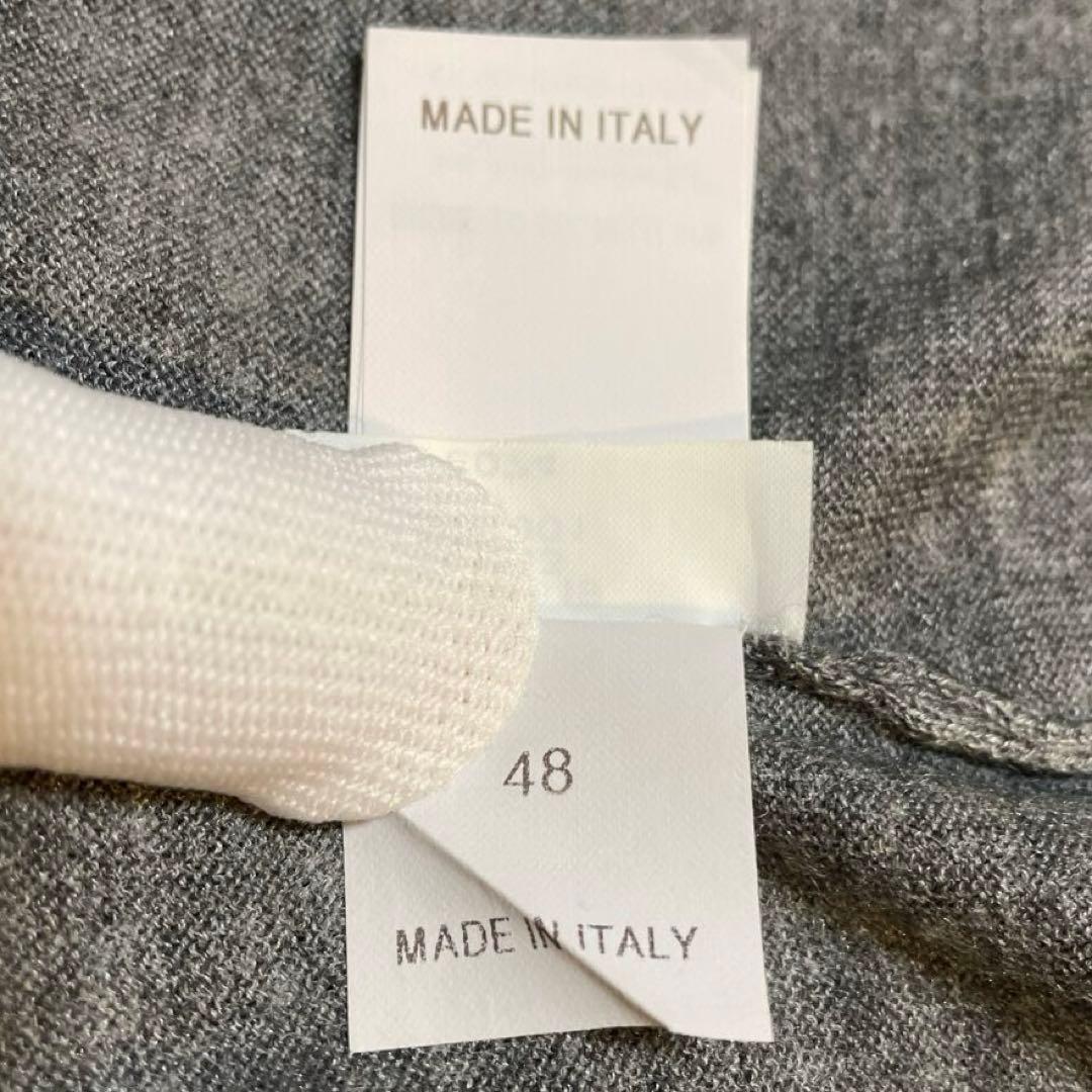 ①ブルネロクチネリ カシミヤシルク ダブルジップカーディガン