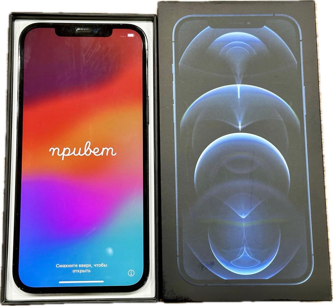 iPhone 12 Pro Max パシフィックブルー 512 GB SIMフ…