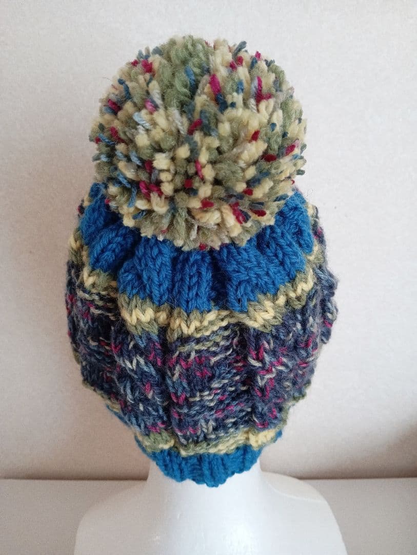 【常盤ひろみ】 手編み帽子　　手編み　帽子　5点セット　Sサイズ