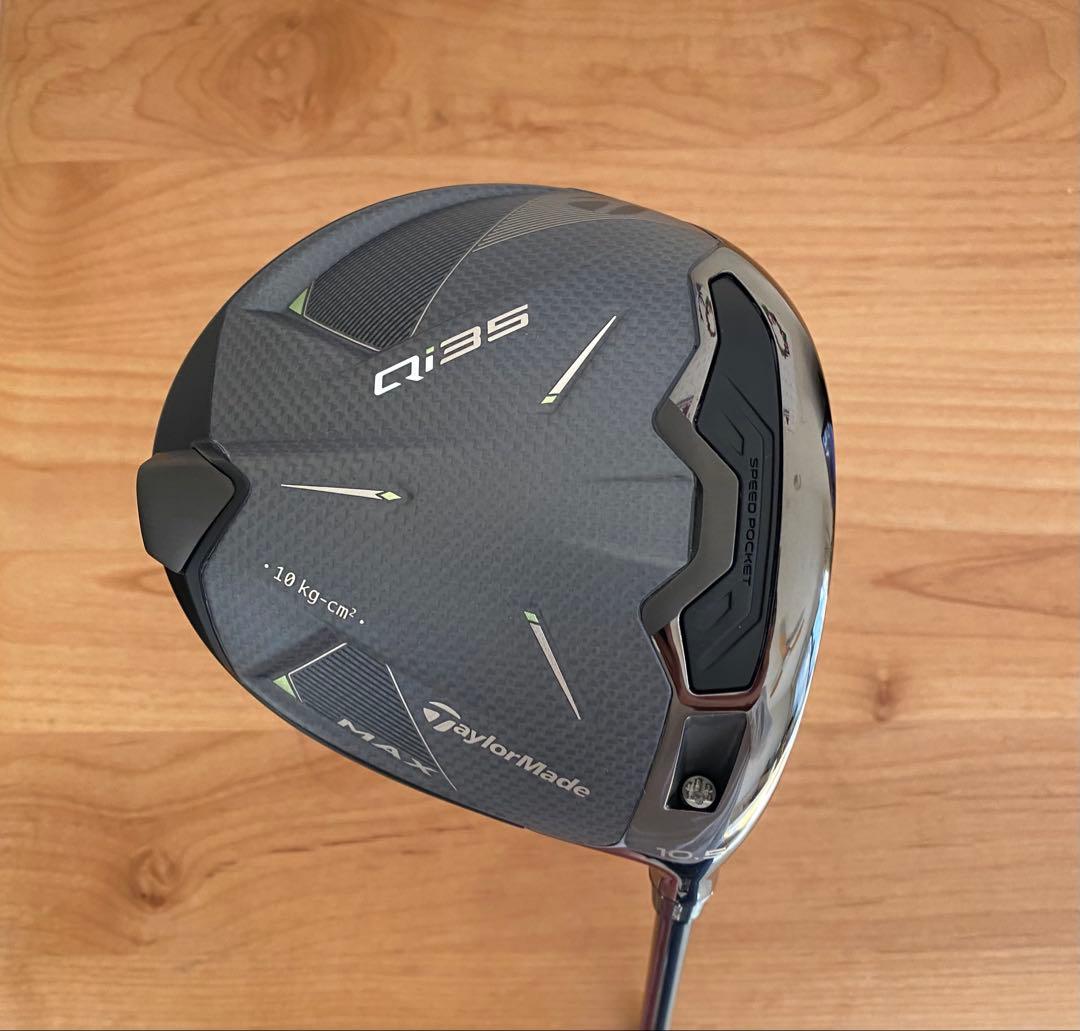 【中古】TaylorMade Q i35 MAX ドライバー 10.5° S TaylorMade テーラーメイド Qi35 ドライバー MAX 10.5° フレックスS