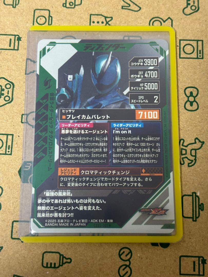 ガンバレジェンズ ゼッツ テクノロストリーム LR パラレル 万津莫 今井