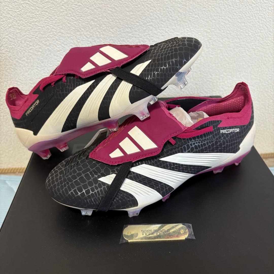 シューズ ADIDAS PREDATOR ELITE FT 30 26cm US8 adidas Predator Elite FT Firm Ground Cleats 30th Anniversary IF8897