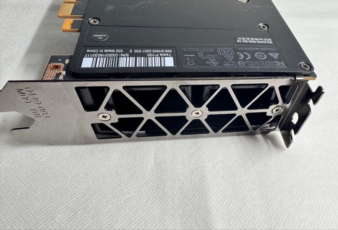 作動保証】NVIDIA TESLA P100 GPU アクセラレーター