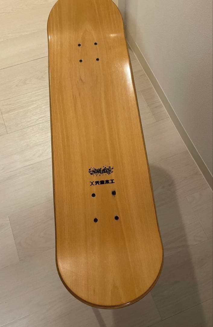 週末値下】天童木工 x サスクワッチファブリックス スケボーデッキ (脚
