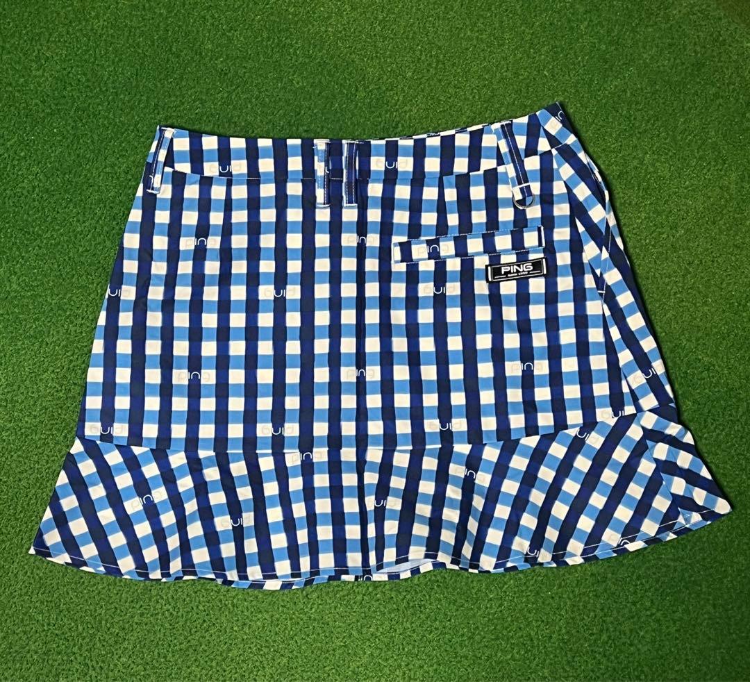 ☆連休セール☆セットアップ/スカートL、ポロシャツMサイズ/新品/PING