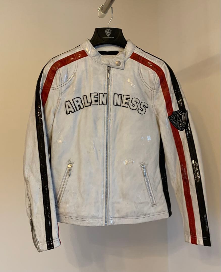 アレンネス　レザージャケット　レディース　バイク レザージャケット レディース ショート丈 アウター ライダース バイク