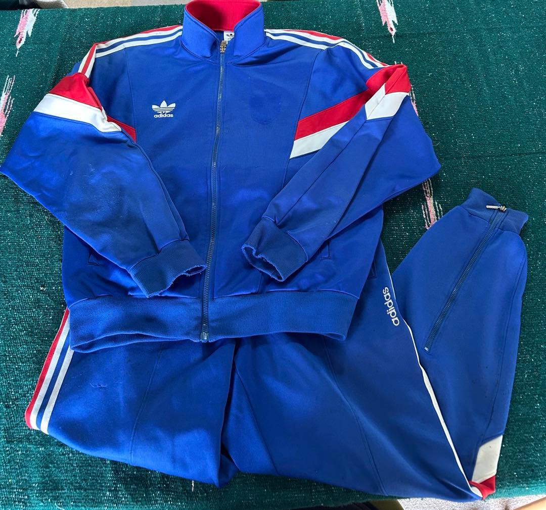 90年代 ビンテージ adidas 上下 セットアップ ジャージ - メルカリ