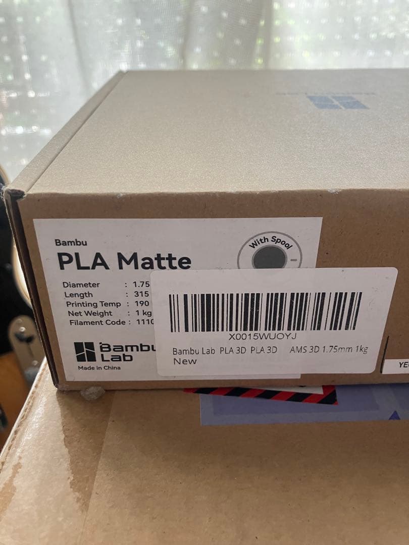 【未使用】Bambu Lab A1 mini 3Dプリンタ+1.75mm 1kg