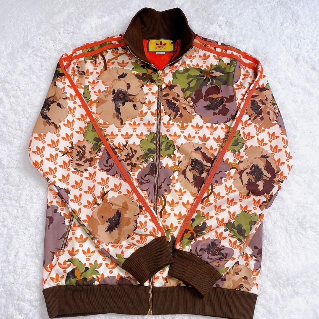 新品】adidas×GUCCI セットアップ ジャージ上下 花柄 グッチ XS - メルカリ