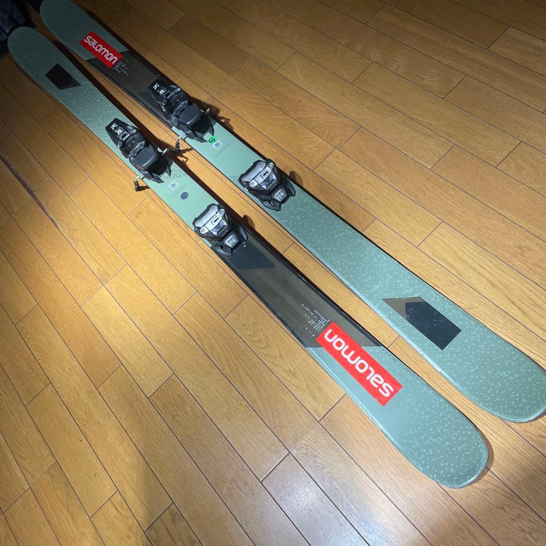 名機salomonサロモンNFX170cm &MARKERフリースタイルセット - メルカリ