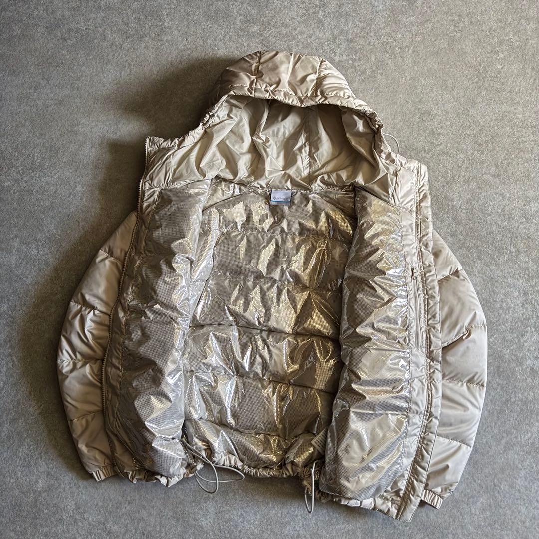 ジャケット・アウター columbia archive down parka \"stone\" y2k