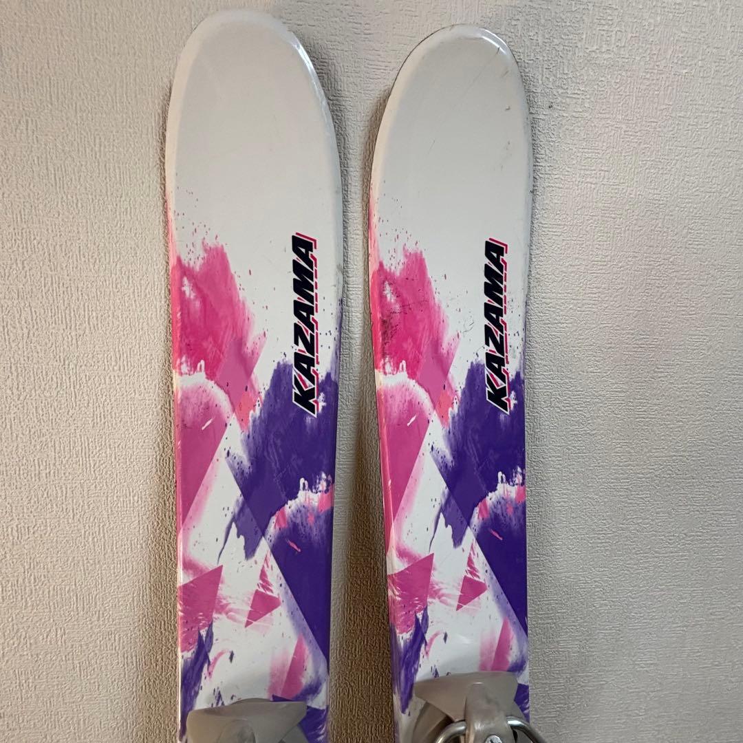 レディースショートスキーセット ファンスキー KAZAMA 23-23.5cm