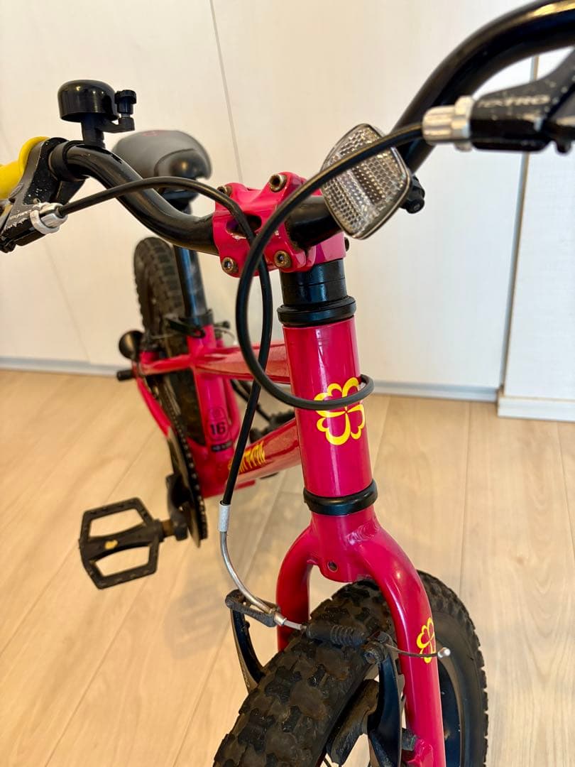 さいたま市引取限定 ヨツバサイクル 16インチ プラムピンク（廃番