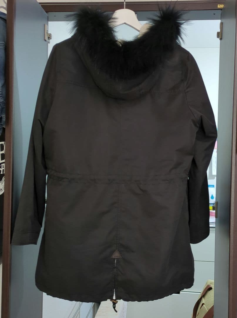 値段交渉可＊Rose Tiara フード付きダッフルコート ブラック