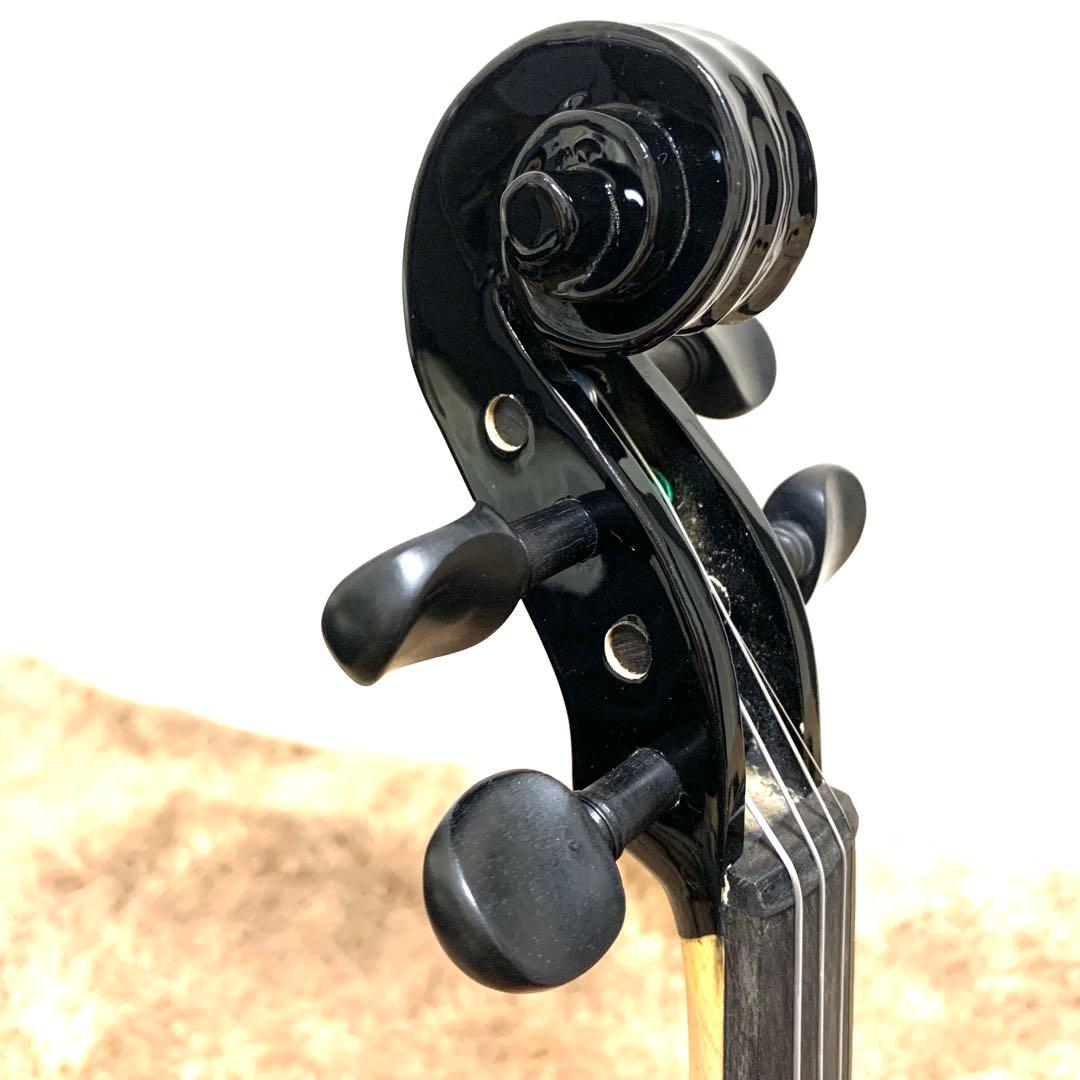 美品】NAMU サイレントバイオリン 弦新品 ケース付