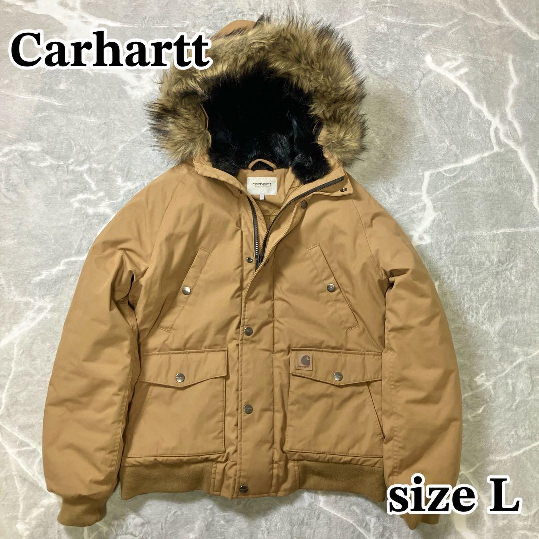 Carhartt モッズコート トラッパージャケット 2way キャメル L クラシックファッション - Carhartt モッズコート トラッパー