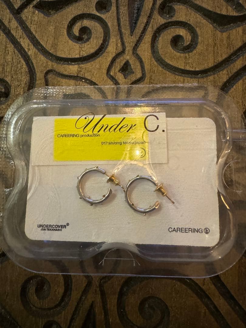 UNDERCOVER CAREERING ピアス シルバー /18K