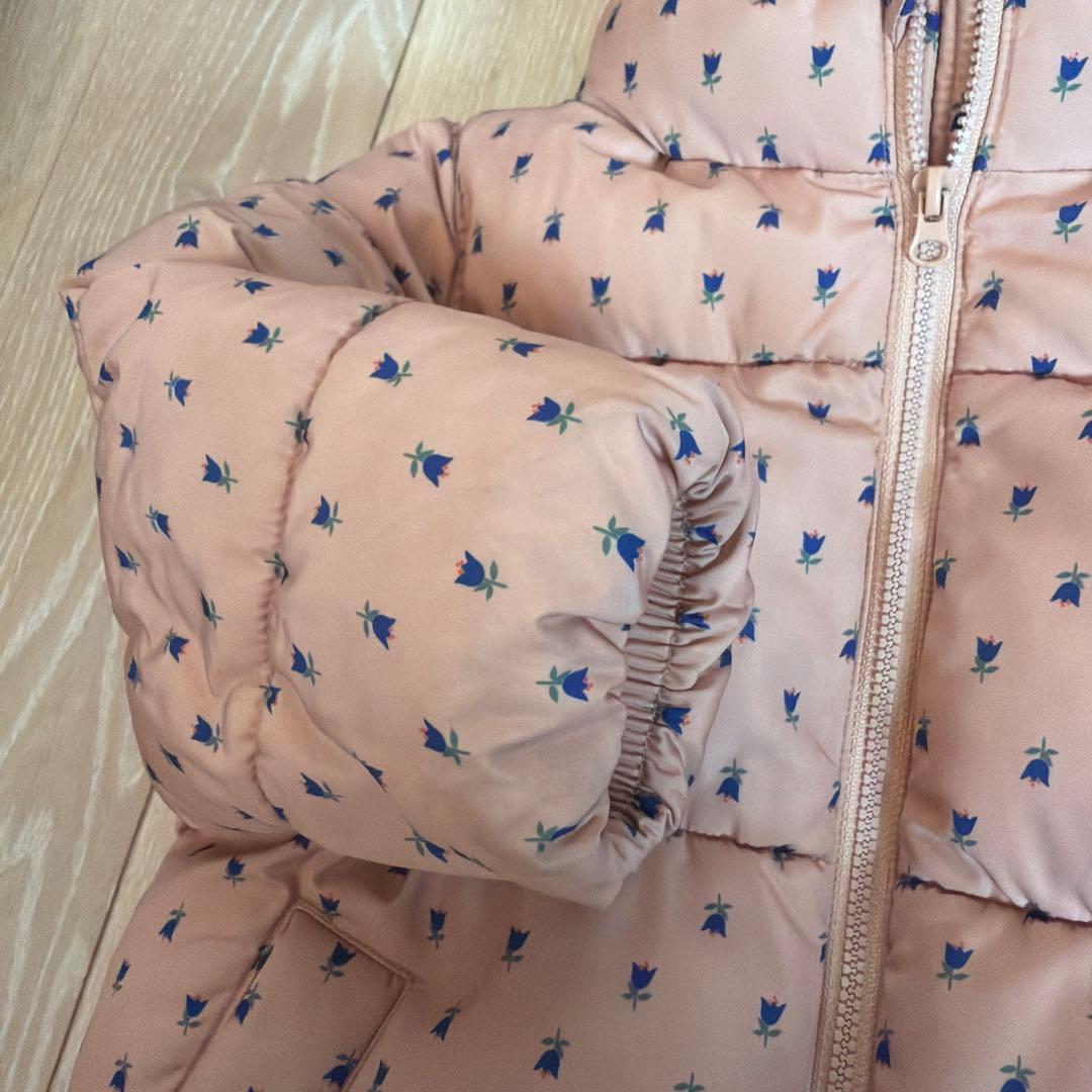 プチバトー花柄ピンクダウンアウター 95cm - メルカリ