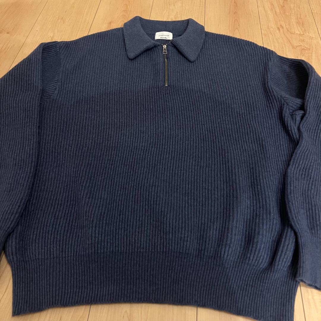22aw Crepuscule x Steven Alan Zip Polo 1 - メルカリ