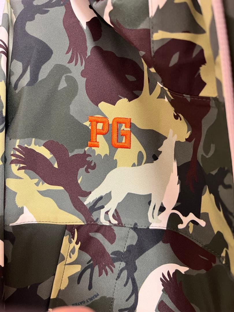 パーリゲイツ レディース ジャンバー ジャンパー レインウェア ベスト 迷彩