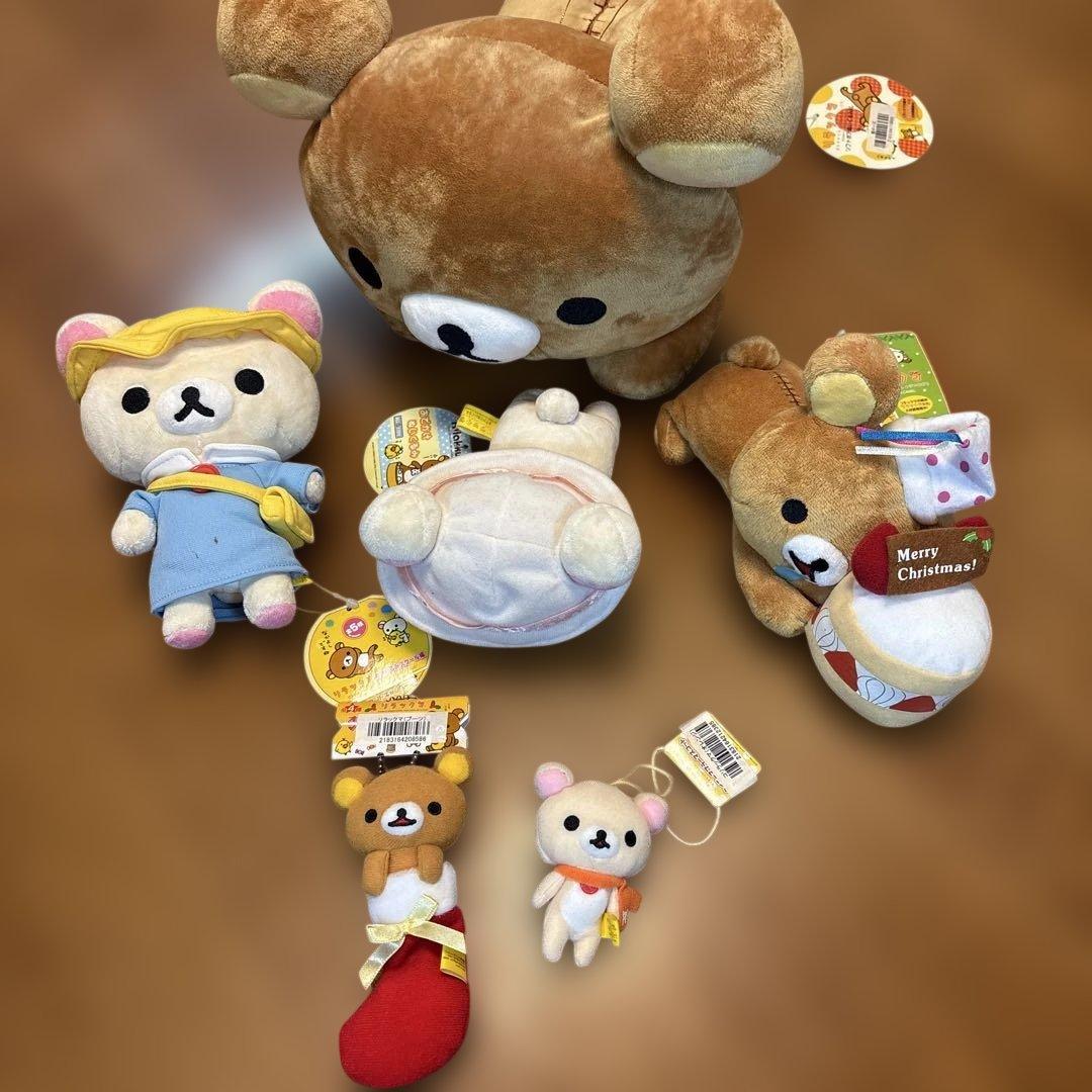 レア】リラックマ ぬいぐるみ・マスコットまとめ 平成レトロ