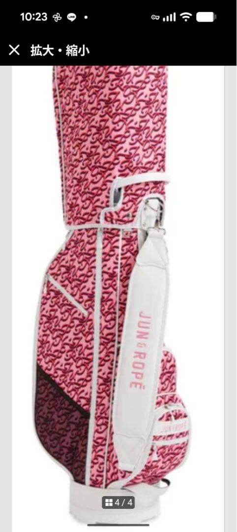 沖縄店限定 FR2GOLF【ペイズリー柄カートバッグ】月桃カラー トート