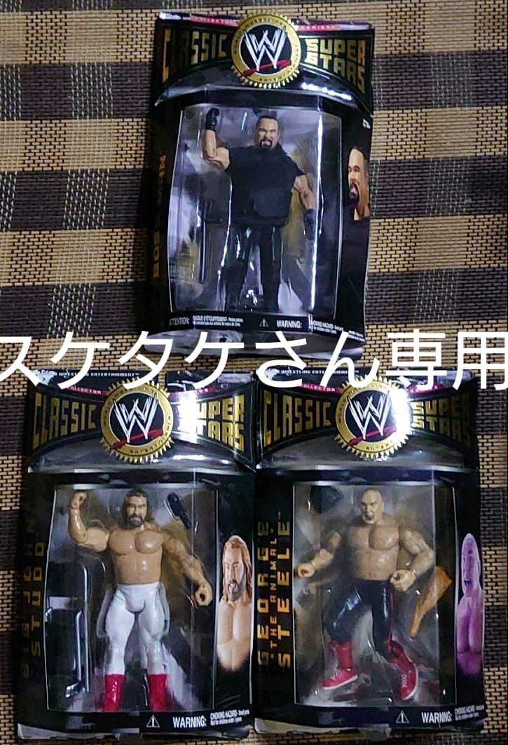 WCW フィギュア WWF.WCWフィギュア7点セット wwe wwf wcw プロレス