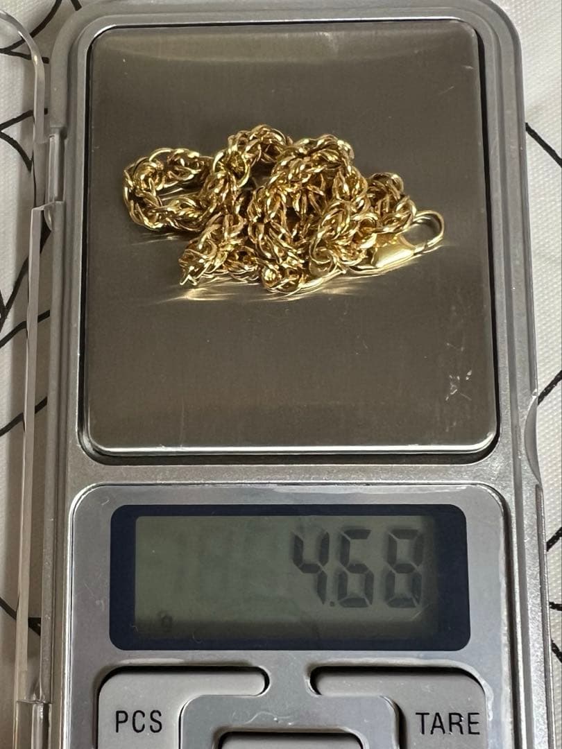 K18 YGウノアエレUNOAERREブレスレット　4.68g