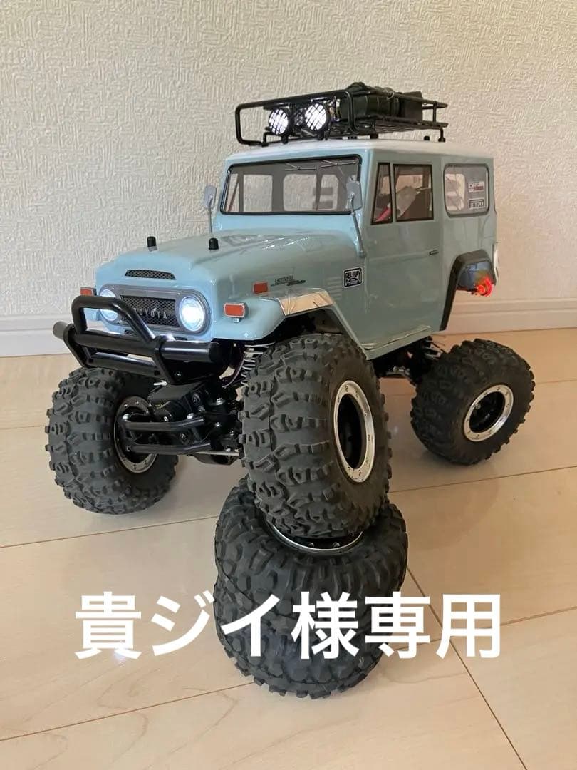 貴ジイ タミヤ CR-01 ランドクルーザー40 4WS仕様 フルセット！ タミヤ 58405 1/10 トヨタランドクルーザー40(CR-01)：ラジコン専門店