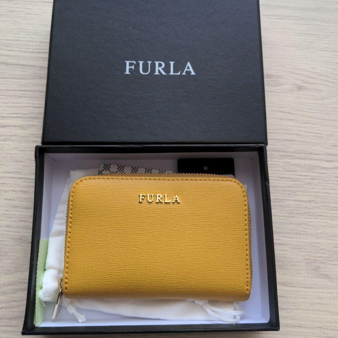 FURLA イエロー レザー キーケース 財布 フルラ FURLA キーケース 6連