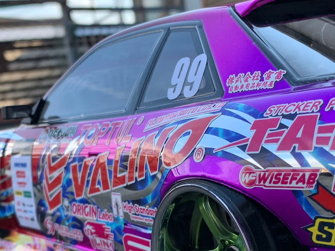 アディクション DMAX S13 シルビア 2024中村直樹選手 未走行ボディ