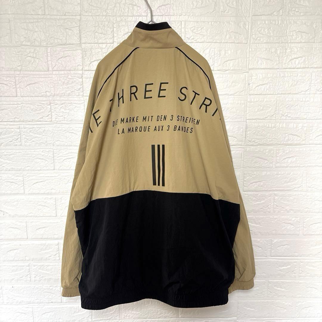 美品✨大きいサイズ 2XL《adidas》ウィンドブレーカー 上下セットアップ