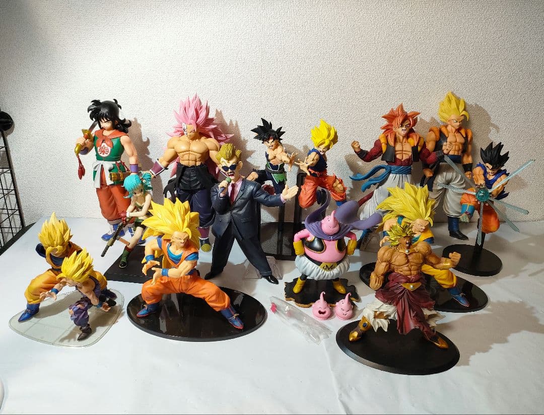 ☆　ドラゴンボールフィギュア　まとめ売り　ヤムチャ　孫悟空　ブルマ　ブウ　他　☆ 一番くじ ドラゴンボールEX 孫悟空修行編 ブルマ ヤムチャ フィギュア