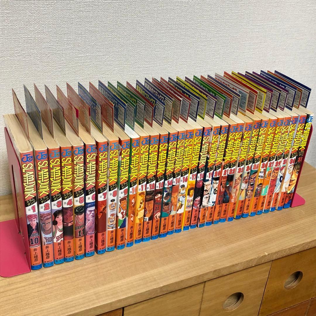 全巻初版・チラシ付】スラムダンク（全31巻）井上雄彦 - メルカリ