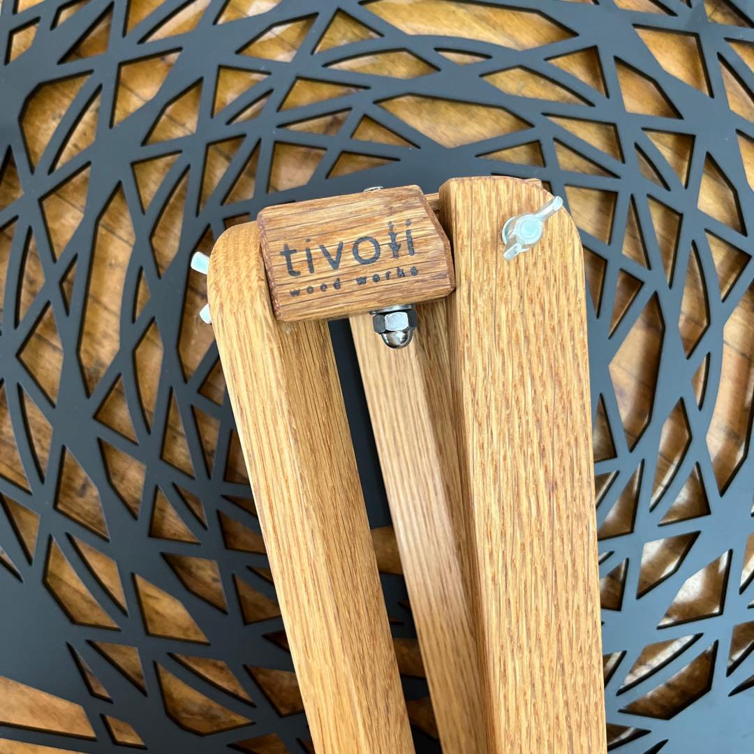 手裏剣テーブルセットTIVOLI チボリ WOODWORKS アウトドアテ