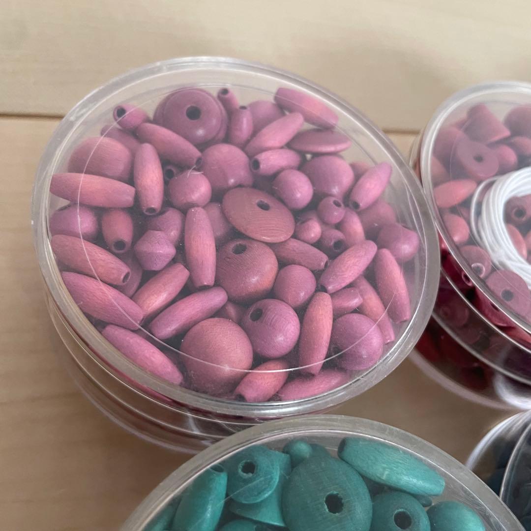 ジョバネック ドイツ製 木製ビーズ ウッドビーズ ニキティキ