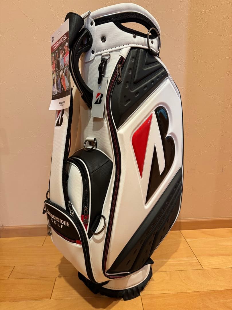【★値下げ】BRIDGESTONE ツアーモデル キャディバッグ　CBG401 BRIDGESTONE（ブリヂストン） ブリヂストンゴルフ ツアーレプリカ