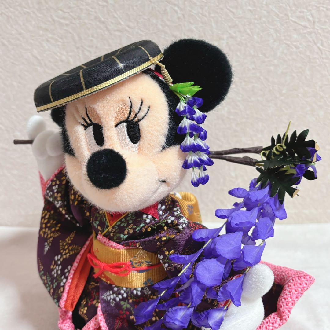 激レア！入手困難品】ミニーマウス 藤娘 ぬいぐるみ - メルカリ