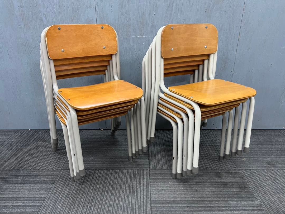 336◇格安配送地域あり◇ダイイチ◇学童机・椅子10組(旧JIS6