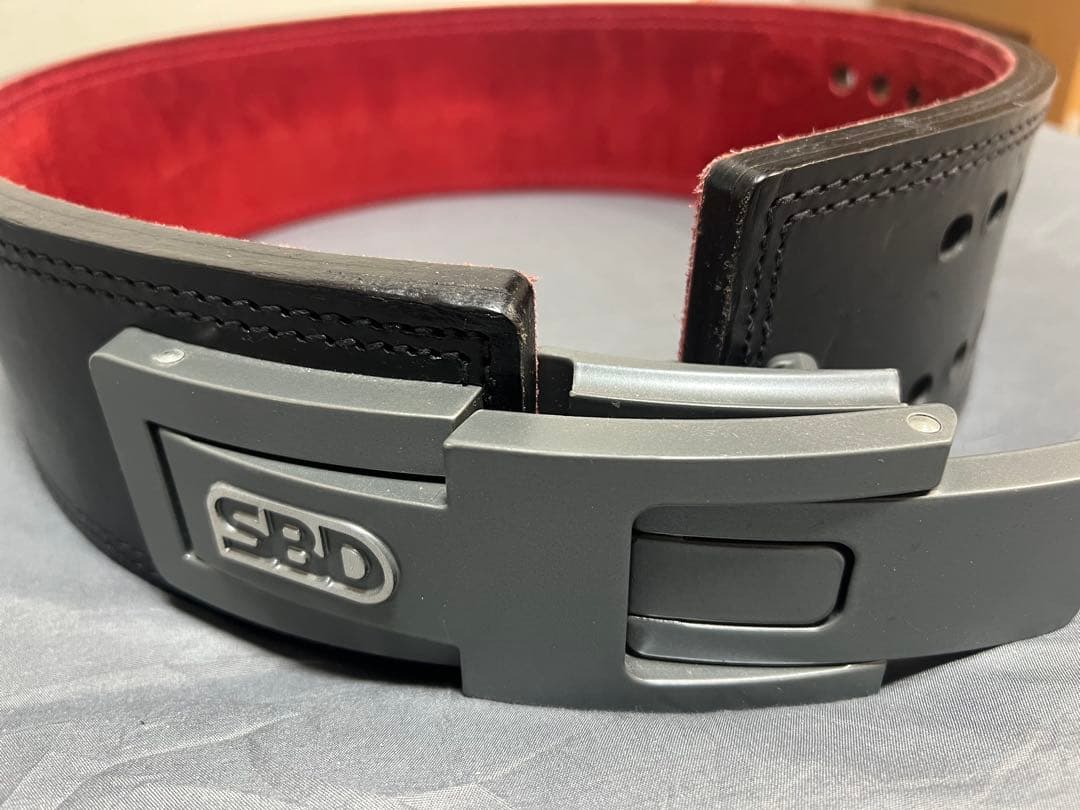 SBD トレーニング・パワーベルト 黒/赤 - メルカリ