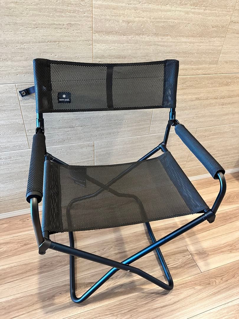 a*r様 スノーピーク　メッシュFDチェア ブラック snow peak（スノーピーク） メッシュFDチェア ブラック LV-077M-BK