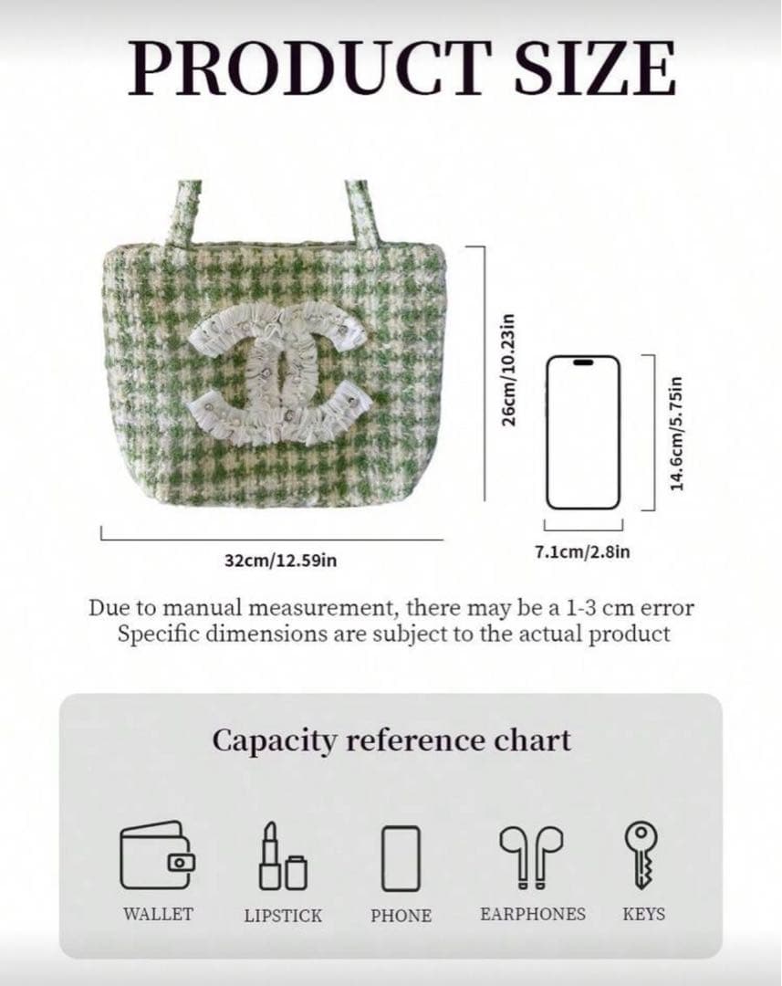 CHANEL トートバッグ フリル ビッグココ シャネルノベルティ